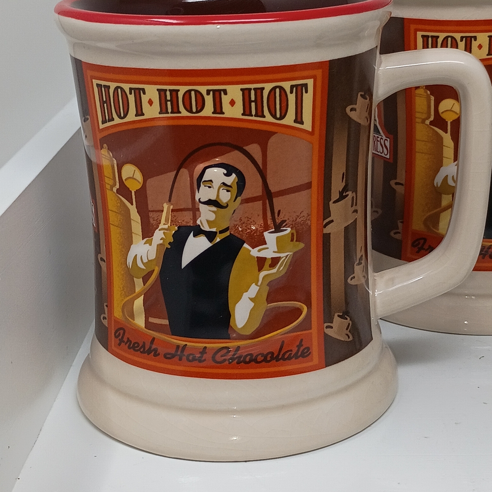 Warner Bros. Hot Chocolate Mug - Brown and Cream